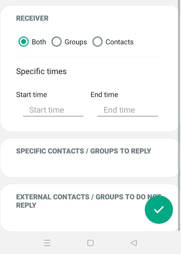 How To Enable Auto Reply message feature in WhatsApp Plus screenshot